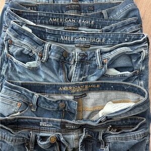 Bundle Exclusive… 7 Pairs of Stretch jeans American Eagle, Liverpool, Lucky